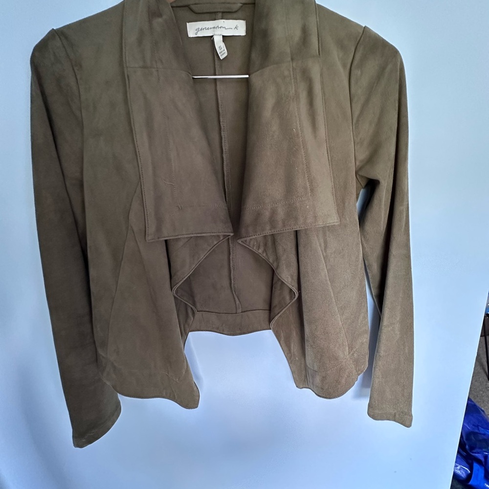 GENERATION Y Green Tailored Blazer Suit Jacket